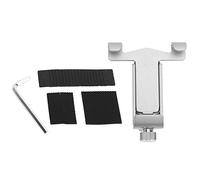 plplaaoo Bike Phone Holder Aluminium Alloy 360 Degree Rotatable Anti Slip Universal Mobile Phone Mount Bracket for Cycling Enthusiasts Silver Golden (SJ-01 Silver)