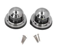 plplaaoo Boat Anchor Lights Marine Navigation LED Lights 12V Stainless Steel Lampshade IP66 for Yachts Fishing Boats Pontoons 2PCS