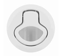 plplaaoo Boat Hatch Latches, Boat Compartment Latch Boat Latches Flush Pull Slam Latch for RV Marine Boat and Yatchs Plastic White Boat Door Latch Marine Latch on RV Boat Trailer