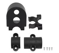 plplaaoo Cane Holder for Walker Rollator Wheelchair Stable Walking Stick Crutch Fixed Attachment for Elderly Durable ABS Material Easy to Install Lightweight 3.7oz