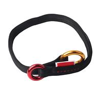 plplaaoo Climbing Tree Lanyard Wire Rescue 90CM Outdoor Heavy Duty Durable with Two Hanging Rings for On Tree Garden Work Rock Climbing Adventure Sports Aviation Aluminum Polyester Red