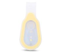 plplaaoo Clip on Flashlight,Running Light,Hands Free Clip on Torch,Silicone Night Cycling Safety Warning LED Flash Light Lamp for Camping Dog Walking Running Emergency Activities (Yellow)