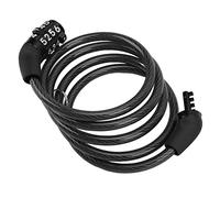 plplaaoo Combination Lock Heavy Duty Anti Theft 4 Digit Password Steel Cable Lock for Mountain Bike Security Accessories