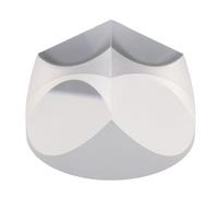 plplaaoo Corner Cube Prism 64mm Optical Glass High Precision Survey Prism Reflector for Total Station Measurement in Tunnels Roads Bridges Dams Buildings