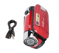 plplaaoo Digital Camera 1080P HD 16MP 16X Zoom Anti Shake Video Camera with LED Fill Light Built in Microphone for Sports Concerts Travel Plastic (Red)