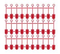 plplaaoo Drone Lithium Battery Terminal Covers Anti Oxidation Protective Case for XT60 Plug Plastic 5.6x1.1x1cm 30Pcs (Red)