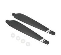 plplaaoo Drone Propeller Blades Aircraft Propeller Blades Model Airplane Propeller Blades Replacement with Gaskets for Plant Protection Machinery Silver Black Plastic 277mm 2PCS (CW)