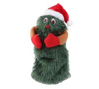 plplaaoo Electric Christmas Tree Doll Santa Claus Musical Toy Rotating Dancing Funny Christmas Decorations for Home Party Xmas Tree Ornament PVC Plush Flannel Material 27cm
