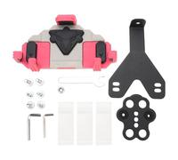 plplaaoo Electric Scooter Phone Mount Sturdy Metal Shock Absorbing Adjustable Cell Phone Holder Bracket for F B C E M N Series Electric Scooters ABS PVC Silicone Material Fits 4.7 to 7.1