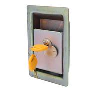 plplaaoo Excavator Hydraulic Pump Side Door Cover Lock Aluminium Alloy Accessory for SH200 SH120 Durable Lightweight Easy to Install with Two Keys