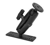 plplaaoo Fish Finder Mount Aluminum Alloy Heavy Duty Universal Ball Mount Bracket for Marine Boat Kayak GPSMAP 722 Lowrance HDS Carbon 7