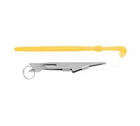 plplaaoo Fishing Knot Tying Tool High Carbon Steel and Plastic Fishing Line Knot Tyer Hook Extractor for Anglers Beginners Professionals