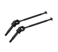 plplaaoo Front CVD Shaft Steel High Load Capacity RC Car CVD Axle Driveshaft Smooth Driving for LOSI Baja Rey 2.0 1/10 RC Car Replacement Parts Durable and Rust Resistant