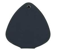 plplaaoo Guitar Pick Bag Leather Large Capacity Guitar Picks Storage Pouch Organizer Holder for Home Travel Performances Lessons (Green)