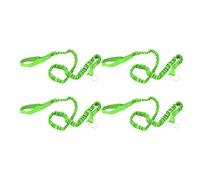 plplaaoo Kayak Rod Lanyard Elastic Anti Lost Nylon Canoe Paddle Leash Safety Rope for Surfing Rafting Fishing Rods Kayak Accessories 4PCS (Green)