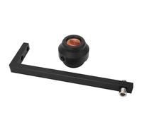 plplaaoo L Shape Prism High Accuracy Double Sided Optical Glass ABS Frame Right Angle L Bar Prism for GMP4 Railway Tunnel Highway Inspections