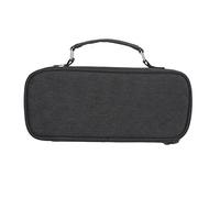 plplaaoo Large Pencil Case Durable Canvas Pencil Bag with Handle Double Tier Design Large Capacity for School Office Travel Students Artists 23.5 x 11 x 4cm (Black)