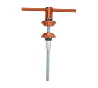 plplaaoo Lebycle Bike Headset Cup Press Tool CNC Aluminum Alloy Bicycle Headset BB Bottom Bracket Press Installation Tool for Professional Mechanics and DIY Enthusiasts (Orange)