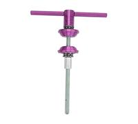 plplaaoo Lebycle Bike Headset Cup Press Tool CNC Aluminum Alloy Bicycle Headset BB Bottom Bracket Press Installation Tool for Professional Mechanics and DIY Enthusiasts (Violet)