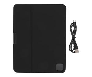 plplaaoo Lightweight Wireless Keyboard Case 360 Degree Rotation Wireless Bluetooth Keyboard with Trackpad Backlit for IOS Pro 11in for Air 10.9in Tablet