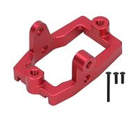 plplaaoo Metal Servo Mount Aluminium Alloy Flexible Control Accurate Size Light RC Crawler Servo Mount for 1/18 TRX4M (Red)