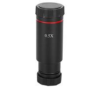 plplaaoo Microscope Camera Adapter Lens 0.5X Magnification C Mount Premium Glass Durable For CCD Camera Electronic Eyepiece Microscopy Accessory