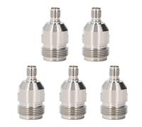plplaaoo N Female to SMA Female Connector RF Coaxial Cable Conversion Adapter Kit Standard Size 5PCS Set for GPS Systems WiFi Hotspots OFC Material