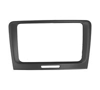 plplaaoo Navigation Frame ABS Stylish Durable 2DIN Car Dashboard Panel GPS Mount for 2009 2014