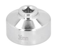 plplaaoo Oil Filter Socket Wrench Tool Premium Stainless Steel Heavy Duty 36mm 6 Point Socket Universal Car Accessory for Oil Filter Removal and Replacement