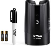 plplaaoo PGM Golf Electric Scriber Ball Alignment Line Marking Tool Gravity Distribution Line Finder with Pen Batteries for Golfers Black Polypropylene 2.4 x 2.6 x 3.5 Inches