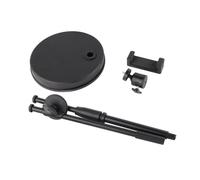 plplaaoo Phone Holder Photography Phone Stand Desktop Bracket Adjustable 360 Degree Rotation with Anti Slip Metal Base for Live Performance Miniature Class Teaching Video Photography