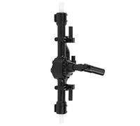 plplaaoo Plastic Black RC Car Rear Axle High Performance Durable Replacement Part for WPL MN Series 1/16 Military Crawler Model Truck Accessory 1PCS