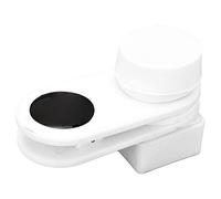 plplaaoo Practical Billiard Chalk Clip Magnetic Pool Cue Chalk Holder Clip for Pool Rooms Bars Billiard Halls (White)