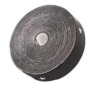 plplaaoo Racket Head Protection Tape Durable PU Material Anti Scratch Tennis Racquet Guard 18mm Width 5m Length for Tennis Racket Black
