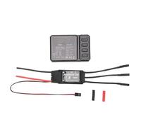 plplaaoo RC Brushless ESC 50A Electric Speed Controller High Performance Programmable with Multiple Protection Functions for RC Airplane Model Aircraft ABS Material