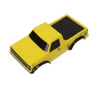 plplaaoo RC Car Body Shells 1 10 Scale Crawler Body Parts for Axial SCX24 Yellow (Amarillo)