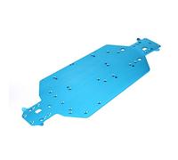 plplaaoo RC Car Chassis Metal Upgrade Part Superior Aluminium Alloy High Simulation Chassis for Tornado Epx HSP 94107 94170 94118 94111 1:10 RC Truck Blue 33.6cm