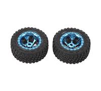 plplaaoo RC Car Tires Rubber Wheels Strong Grip Anti Slip Ultralight Replacement Parts for Wltoys 284010 284161 1/28 Aluminium Alloy Rubber Material 38.5mm Diameter 2PCS
