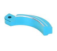 plplaaoo RC Car Transmitter Throttle Trigger Brake Lever CNC Aluminum Alloy Lightweight Sturdy Enhanced Control for Noble NB4 NB4 Plus NB4 PRO (Blue)