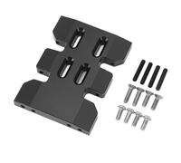 plplaaoo RC Center Skid Plate High Toughness ABS Shockproof Protection Guard Plate for TGH Creeper Remote Control Car Upgrade Parts Durable 67mm