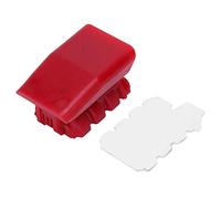 plplaaoo RC Engine Hood Air Inlet High Simulation DIY Modified Car Accessory for AXIAL 90018 Remote Control Crawler Plastic Black Red 57x32x27mm (Red)