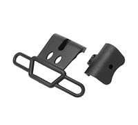 plplaaoo RC Front and Rear Bumper Durable Plastic Black Lightweight Protection for 1/16 RC Off Road Car BONZAI Jubatus Intrepid Accessory