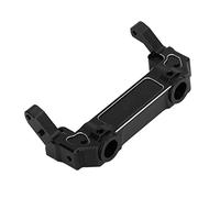 plplaaoo RC Front Bumper Bracket All Metal Structure High Hardness RC Bumper Mount Stand for Axial SCX6 1/6 RC Vehicle Durable Aluminium Alloy Protective Upgrade (Black)