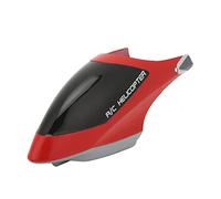 plplaaoo RC Helicopter Head Cover Durable Plastic Non Destructive Installation Precisely Fitted Canopy For V912 V912 A Remote Control Helicopter Replacement Parts Red