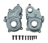 plplaaoo RC Medium Gear Box Housing Cover Aluminum Alloy RC Wave Box Cover Shell for E 2.0 1/10 RC Car Durable Shock Resistant Lightweight Easy to Install (Ti Color)