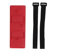 plplaaoo RC Plastic Battery Box Professional Durable Universal RC Battery Tray Case Bracket for SCX10 D90 90046 RC Vehicles Lightweight Portable Easy to Install (Red)