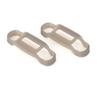 plplaaoo RC Propeller Paddle Holder Stabilizer Protector Super Elastic Silicone Direct Fitment Easy Installation for Mini Drone Red Gray 2pcs (Grey)