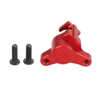 plplaaoo RC Rear Brake Caliper Professional Replacement Aluminum Alloy High Performance Rear Caliper for LOSI Promoto MX 1/4 Electric Motorcycle Durable Upgrade Part (Red)