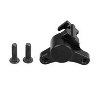 plplaaoo RC Rear Brake Caliper Professional Replacement Aluminum Alloy High Performance Rear Caliper for LOSI Promoto MX 1/4 Electric Motorcycle Durable Upgrade Part (Black)