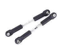 plplaaoo RC Rear Pull Rod Accessories Durable Lightweight Easy Install for REMO 1/10 RC Car 1031 Lipo 1035 1073 SJ 1093 ST 1071 SJ 1072 SJ 1096 1095 Auto Parts 2Pcs ABS Metal